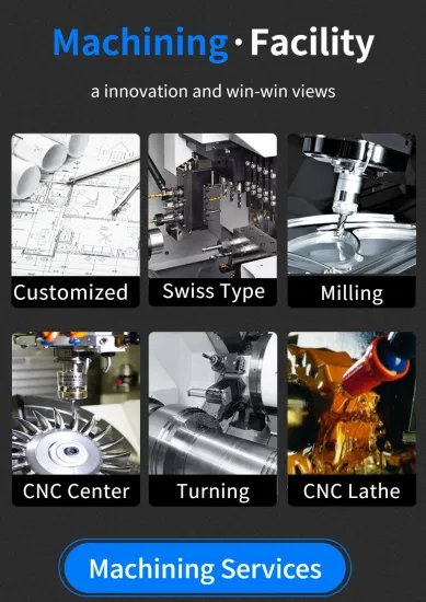 Production de masse de pièces de tournage CNC en acier inoxydable, pièces d'usinage CNC
